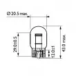 Ampoule, feu clignotant PHILIPS 12066B2 - Visuel 3