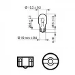 Ampoule, feu clignotant PHILIPS 12067CP - Visuel 3