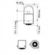 Ampoule, feu clignotant PHILIPS 12093NACP - Visuel 3