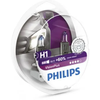 Lot de 2 ampoules, projecteur longue portée PHILIPS 12258VPS2