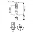 Lot de 2 ampoules, projecteur longue portée PHILIPS 12258WVUSM - Visuel 3