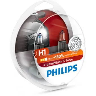 Lot de 2 ampoules, projecteur longue portée PHILIPS 12258XVGS2