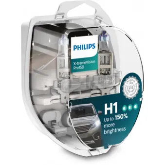 Lot de 2 ampoules, projecteur longue portée PHILIPS 12258XVPS2