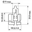 Ampoule, projecteur longue portée PHILIPS 12311C1 - Visuel 2