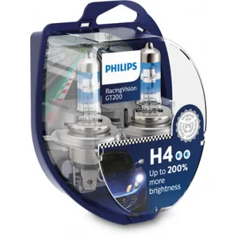 Lot de 2 ampoules, projecteur longue portée PHILIPS 12342RGTS2