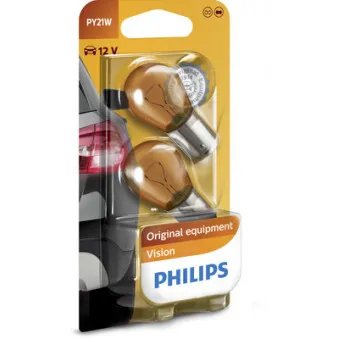 Lot de 2 ampoules, feu clignotant PHILIPS 12496NAB2
