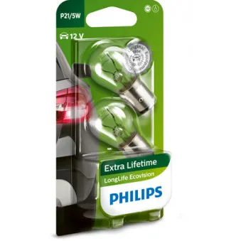 Lot de 2 ampoules, feu clignotant PHILIPS 12499LLECOB2