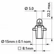 Ampoule, éclairage des instruments PHILIPS 12602CP - Visuel 3