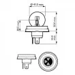 Ampoule, projecteur longue portée PHILIPS 12620B1 - Visuel 3