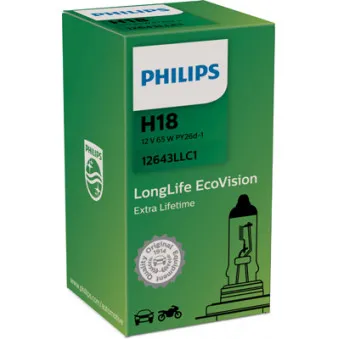 Ampoule, projecteur longue portée PHILIPS 12643LLC1