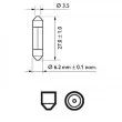 Ampoule, éclairage intérieur PHILIPS 12818CP - Visuel 3