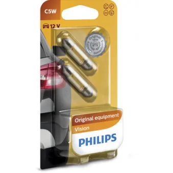 Ampoule, feu éclaireur de plaque PHILIPS 12844B2