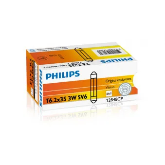Ampoule, éclairage intérieur PHILIPS 12848CP