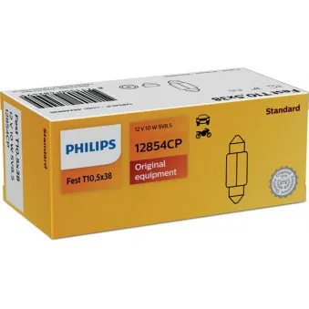 Ampoule, éclairage intérieur PHILIPS 12854CP