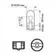 Ampoule, feu de position PHILIPS 12961CP - Visuel 3
