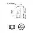 Ampoule, feu de position PHILIPS 12961LLECOCP - Visuel 3