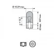 Ampoule, feu de position PHILIPS 12961WVUB2 - Visuel 3