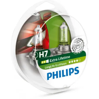 Lot de 2 ampoules, projecteur longue portée PHILIPS 12972LLECOS2