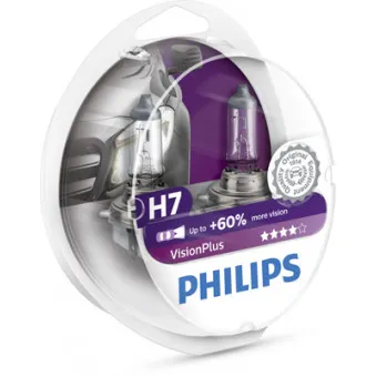 Lot de 2 ampoules, projecteur longue portée PHILIPS 12972VPS2