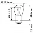 Ampoule, feu clignotant PHILIPS 13498MLCP - Visuel 3