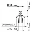 Ampoule, éclairage des instruments PHILIPS 13597CP - Visuel 3
