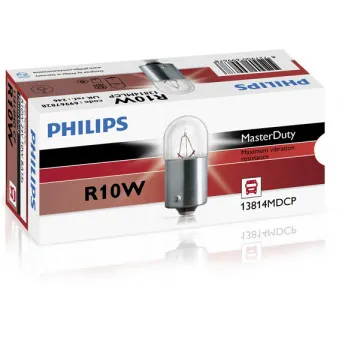 Ampoule, feu éclaireur de plaque PHILIPS 13814MDCP