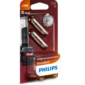 Ampoule, feu éclaireur de plaque PHILIPS 13844B2