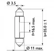 Ampoule, feu éclaireur de plaque PHILIPS 13844CP - Visuel 3