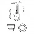 Ampoule, projecteur longue portée PHILIPS 85126WHV2S1 - Visuel 3