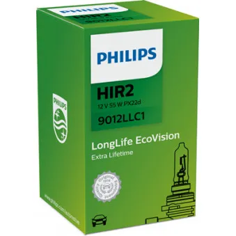 Ampoule, projecteur longue portée PHILIPS 9012LLC1