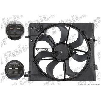 Ventilateur, refroidissement du moteur Polcar 27C123W1