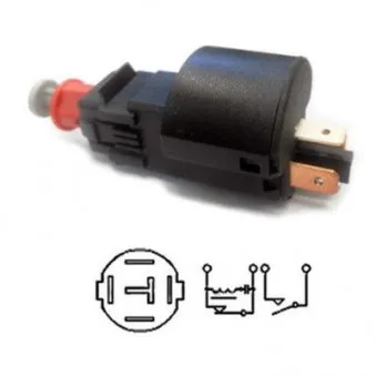 Interrupteur des feux de freins HOFFER 3500044