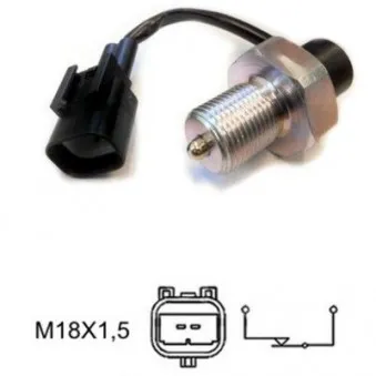 Contacteur, feu de recul HOFFER