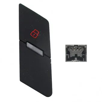 Interrupteur, verrouillage des portières arrière droit HOFFER