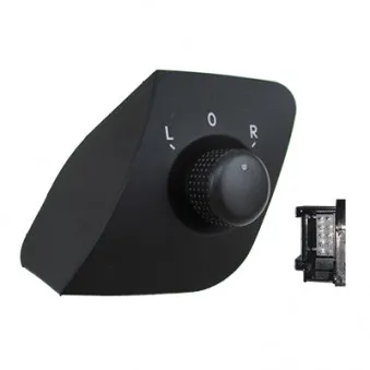 Commande, ajustage du miroir avant gauche HOFFER