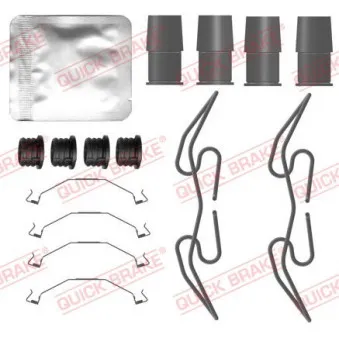 Kit d'accessoires, plaquette de frein à disque QUICK BRAKE 109-0133