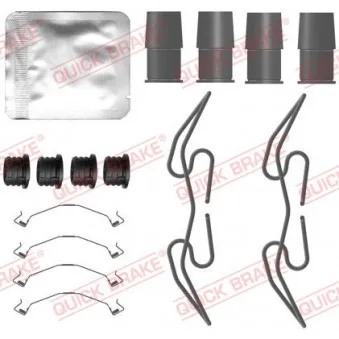 Kit d'accessoires, plaquette de frein à disque QUICK BRAKE 109-0134
