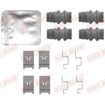 Kit d'accessoires, plaquette de frein à disque QUICK BRAKE