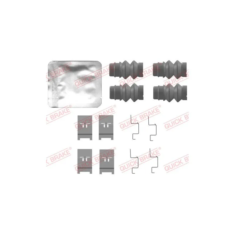 Kit d'accessoires, plaquette de frein à disque QUICK BRAKE 109-0135
