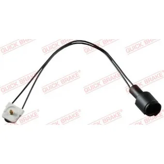Contact d'avertissement, usure des plaquettes de frein QUICK BRAKE WS 0103 A