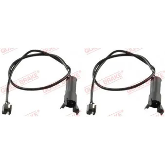 Contact d'avertissement, usure des plaquettes de frein QUICK BRAKE WS 0110 A