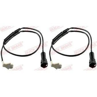 Contact d'avertissement, usure des plaquettes de frein QUICK BRAKE WS 0127 A