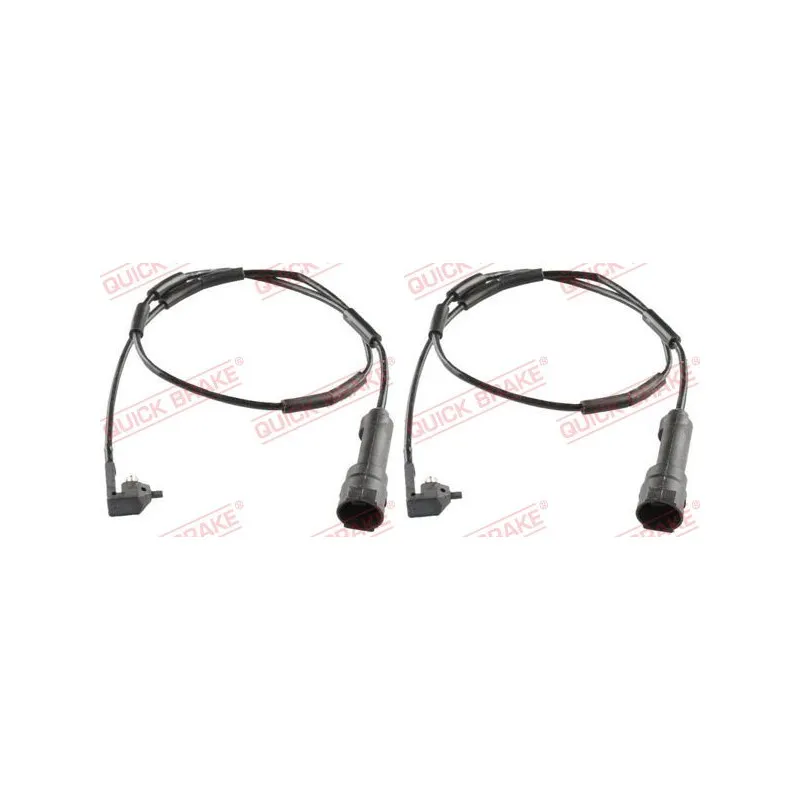 Contact d'avertissement, usure des plaquettes de frein QUICK BRAKE WS 0129 A