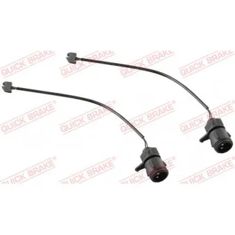 Contact d'avertissement, usure des plaquettes de frein QUICK BRAKE WS 0155 A