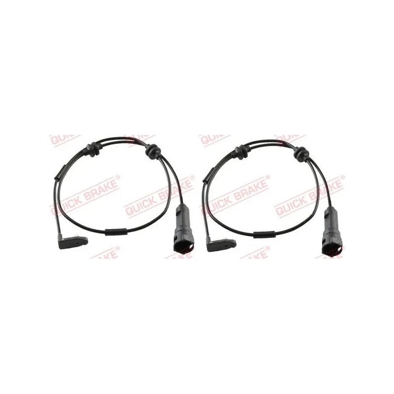Contact d'avertissement, usure des plaquettes de frein QUICK BRAKE WS 0158 A