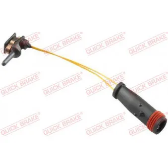 Contact d'avertissement, usure des plaquettes de frein QUICK BRAKE WS 0162 A