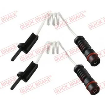 Contact d'avertissement, usure des plaquettes de frein QUICK BRAKE WS 0168 A