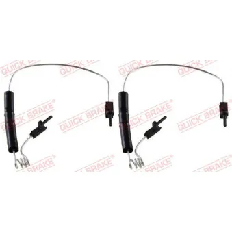 Contact d'avertissement, usure des plaquettes de frein QUICK BRAKE WS 0176 A