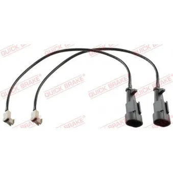 Contact d'avertissement, usure des plaquettes de frein QUICK BRAKE WS 0179 A