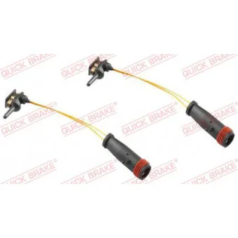 Contact d'avertissement, usure des plaquettes de frein QUICK BRAKE WS 0196 A